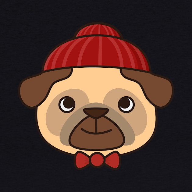 Beanie Pug Is Kawaii And Cute by happinessinatee